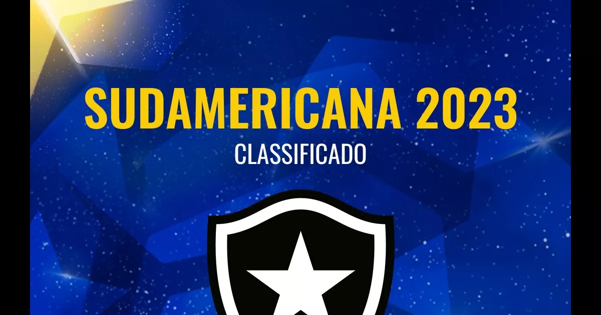 Conmebol parabeniza Botafogo pela classificação para a Copa Sul-Americana de 2023