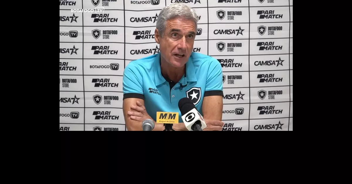 Luis Castro manda recado após primeira derrota do Botafogo no Brasileiro; confira