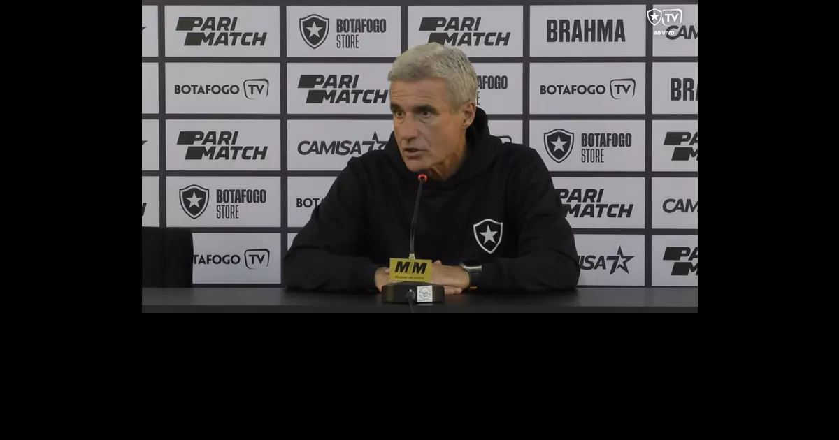 Luís Castro fala sobre eliminação do Botafogo na Copa do Brasil; veja coletiva