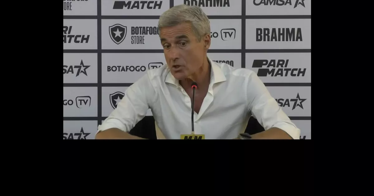 Confira coletiva de Luis Castro após Botafogo 2x0 Fortaleza