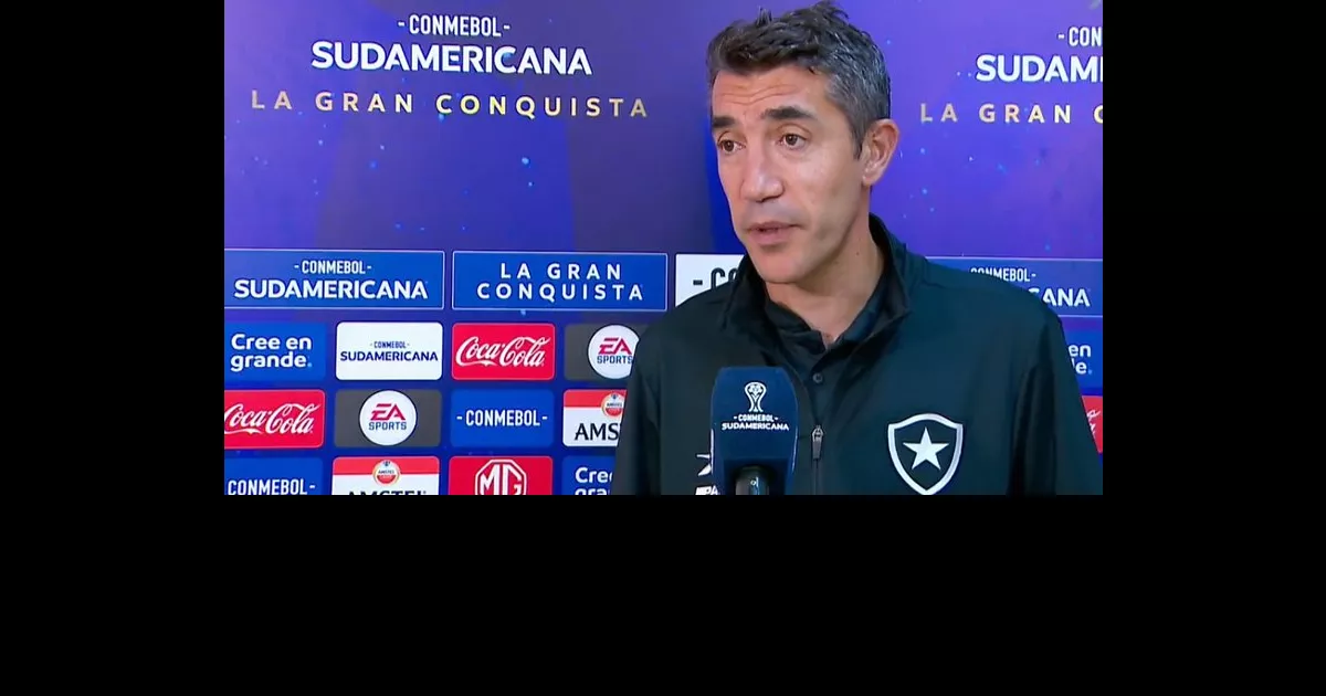 Bruno Lage e jogadores comentam a classificação do Botafogo na Sul-Americana