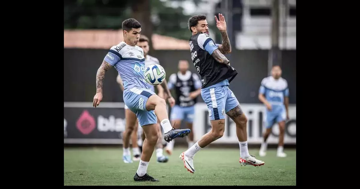 Santos tem última semana de preparação antes do jogo com o Botafogo