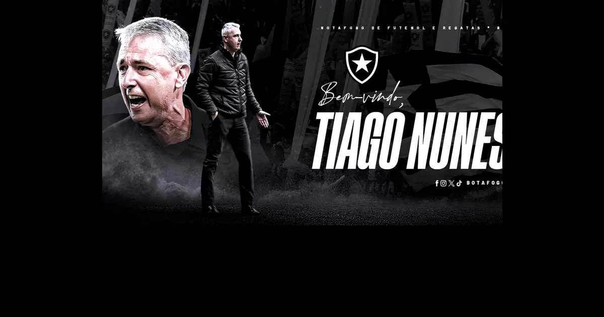 Botafogo Anuncia Tiago Nunes Como Novo Técnico