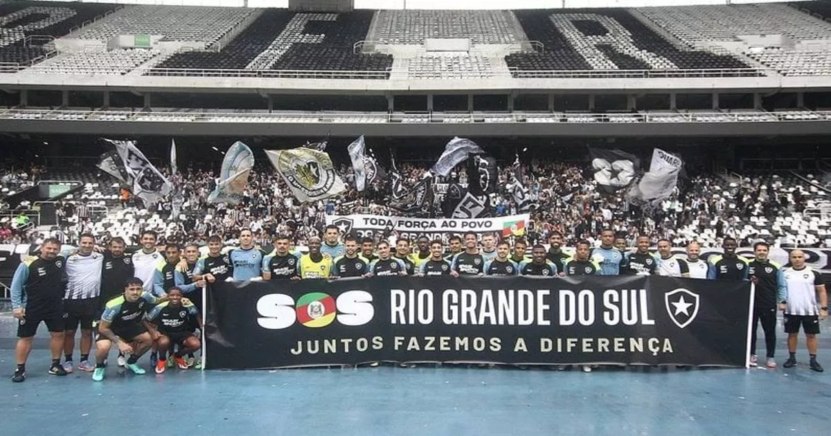 Botafogo Realiza Treino Aberto para Ajudar o Rio Grande do Sul