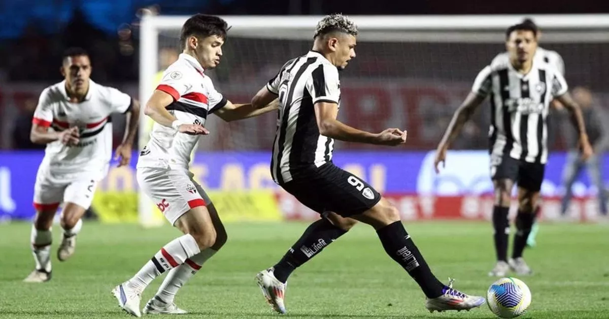 Botafogo Empata com São Paulo e Tem Sequência de Vitórias Interrompida