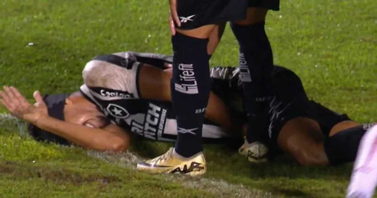 Eduardo e Luiz Henrique Saem Lesionados no Jogo do Botafogo Contra o Vitória