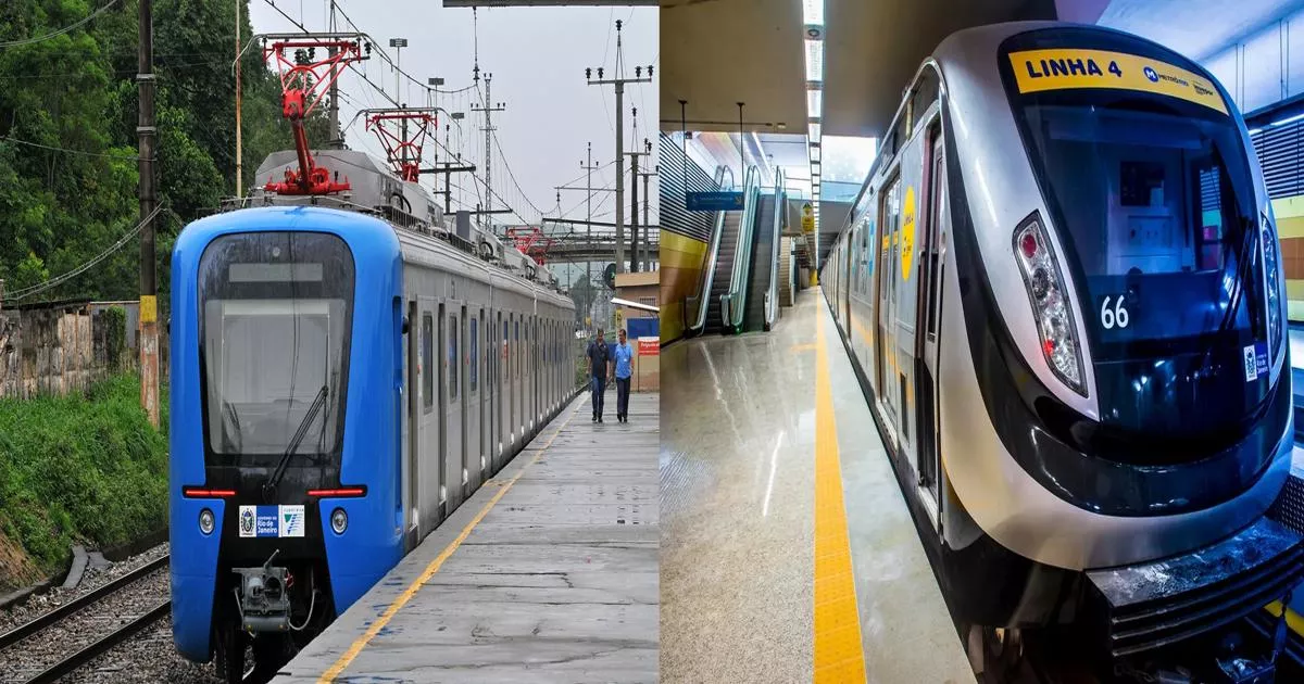 Esquema de Funcionamento do MetrôRio e SuperVia para Botafogo x Cruzeiro (27/07)