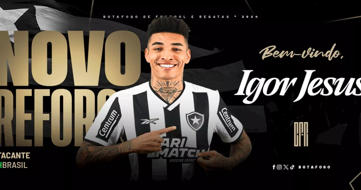 Botafogo Anuncia Contratação de Igor Jesus