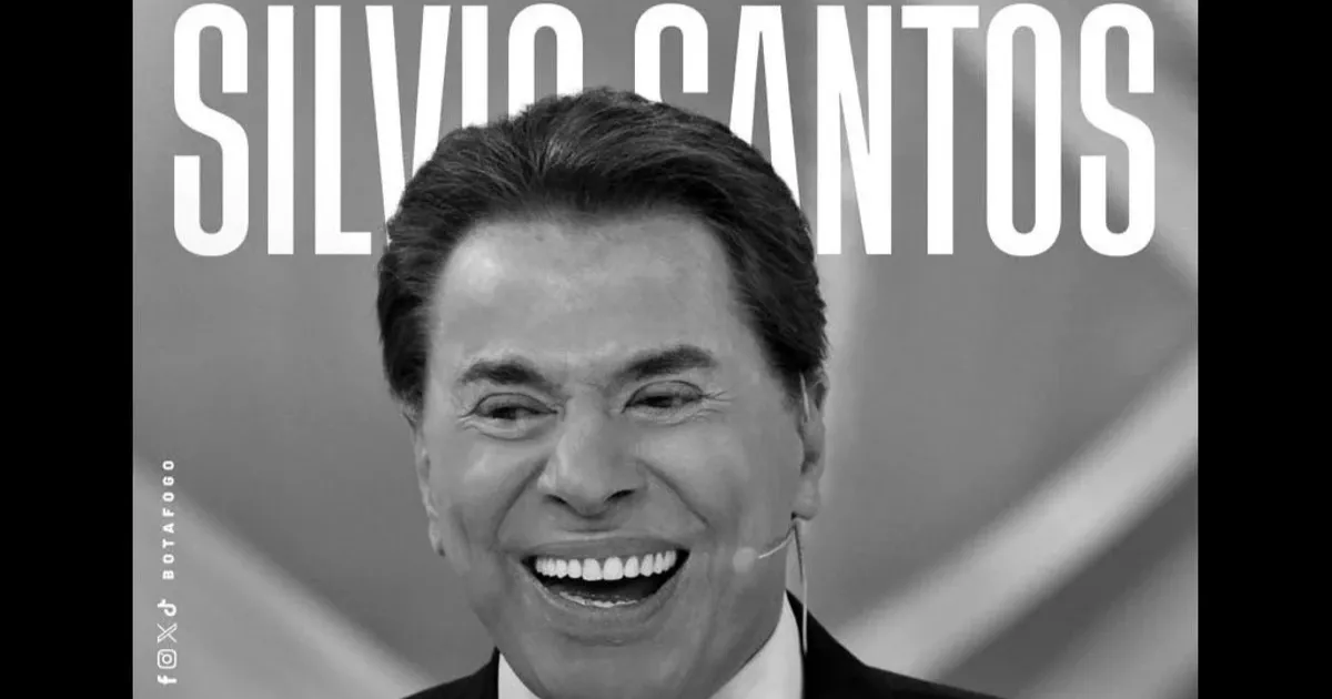 Botafogo presta emocionada homenagem a Silvio Santos