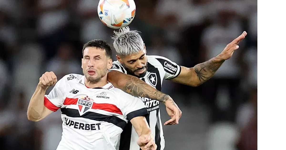 Botafogo assusta, São Paulo se segura e torcida ferve: a polêmica partida que deixou a Libertadores em brasas