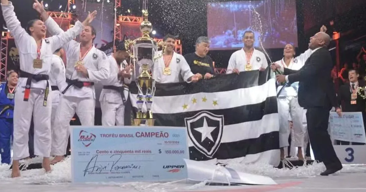 Botafogo: O Gigante das Areias e dos Tatames! Bicampeão Brasileiro de Futevôlei e Campeão Brasileiro de Jiu-Jitsu!