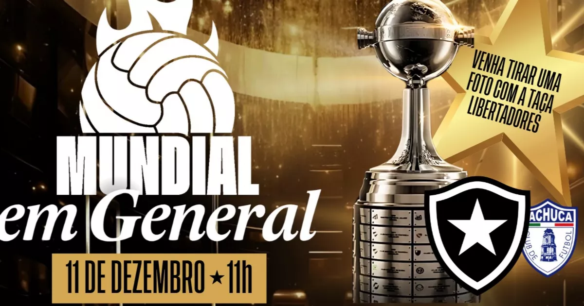 General Severiano ferve: Botafogo x Pachuca e a taça da Libertadores te esperam!