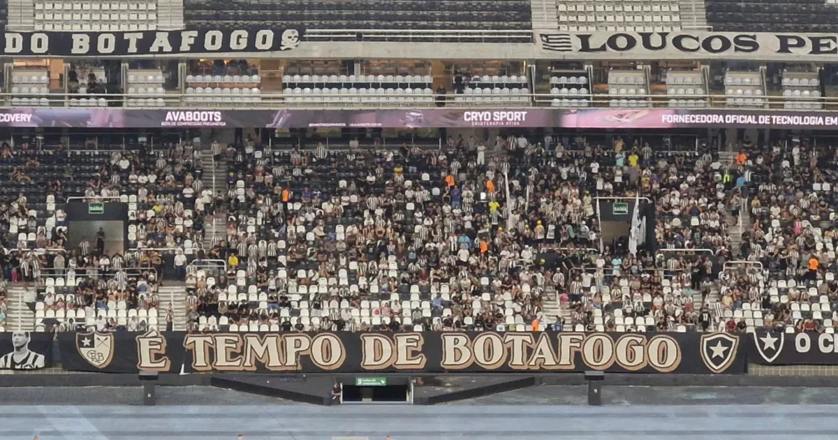 Qual foi o público de Botafogo 2x0 Portuguesa? Glorioso vence com garotada no Carioca 2025