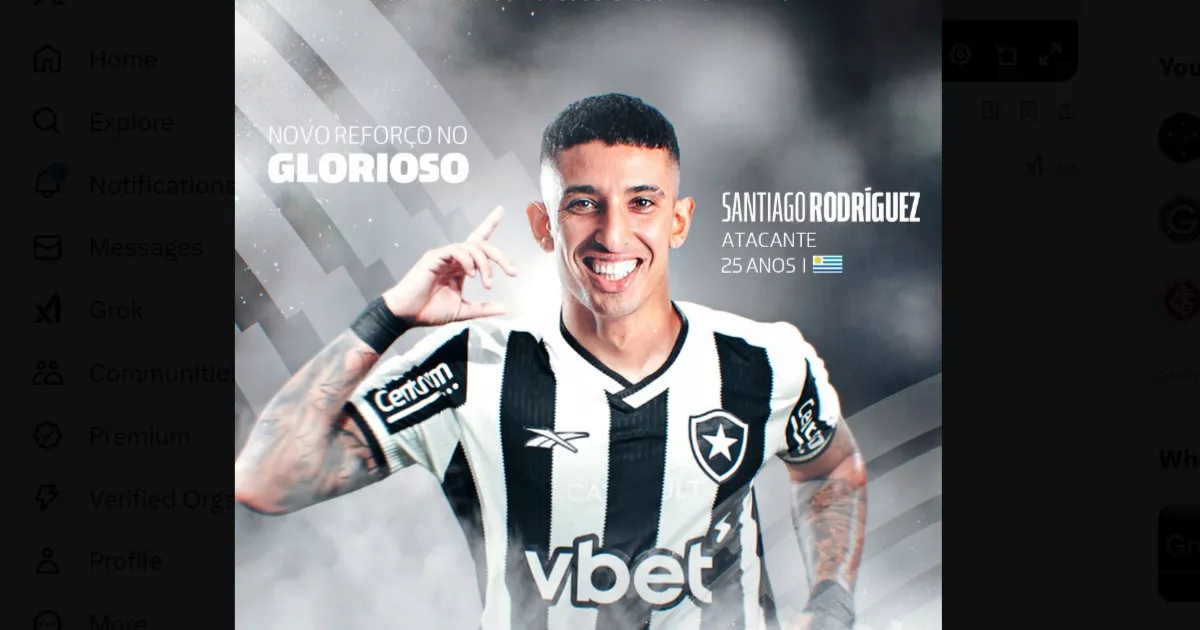 Botafogo Reforça Elenco com Santiago Rodríguez: A Grande Contratação do Ano